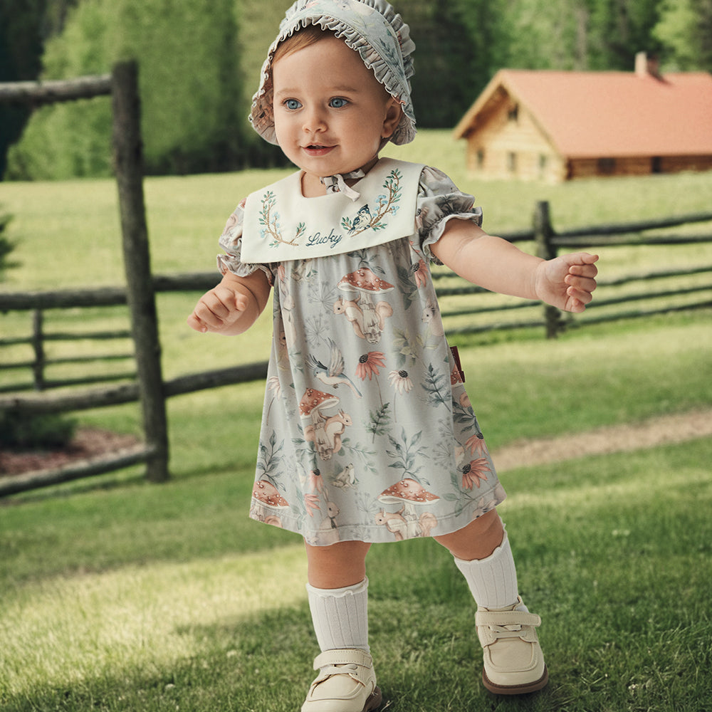 Lucky Garden Baby Dress