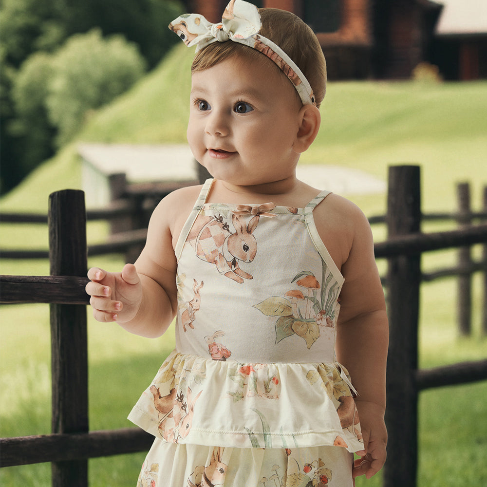 🌼 Sweet Meadow Cotton Set — 2-Piece Baby Outfit