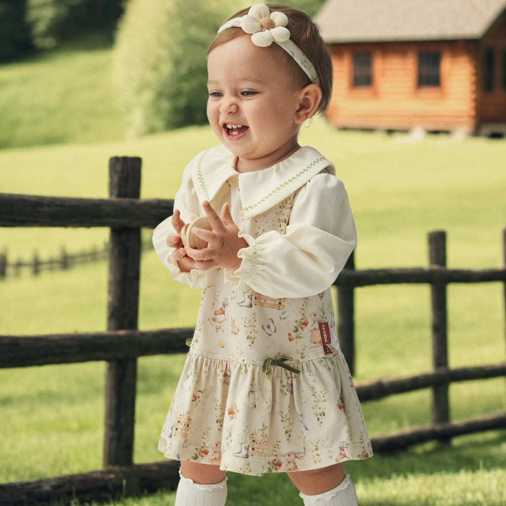 Whimsical Garden Baby Dress