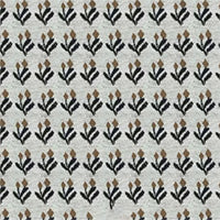 French Jacquard Knit Baby Romper | Soft Padded One-Piece with Contrast Collar (5°C–15°C)