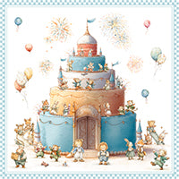 Baby Bath Gift Set (7-Piece) | Soft Cotton Towel & Bath Toy Bundle for Newborns & Toddlers