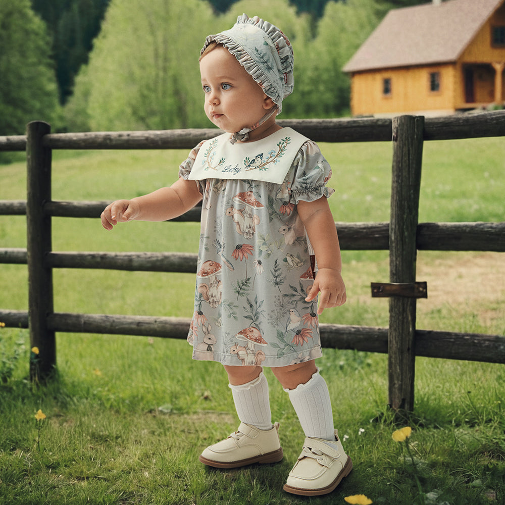 Lucky Garden Baby Dress