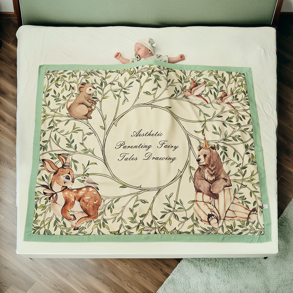 Swaddle Blanket in deer