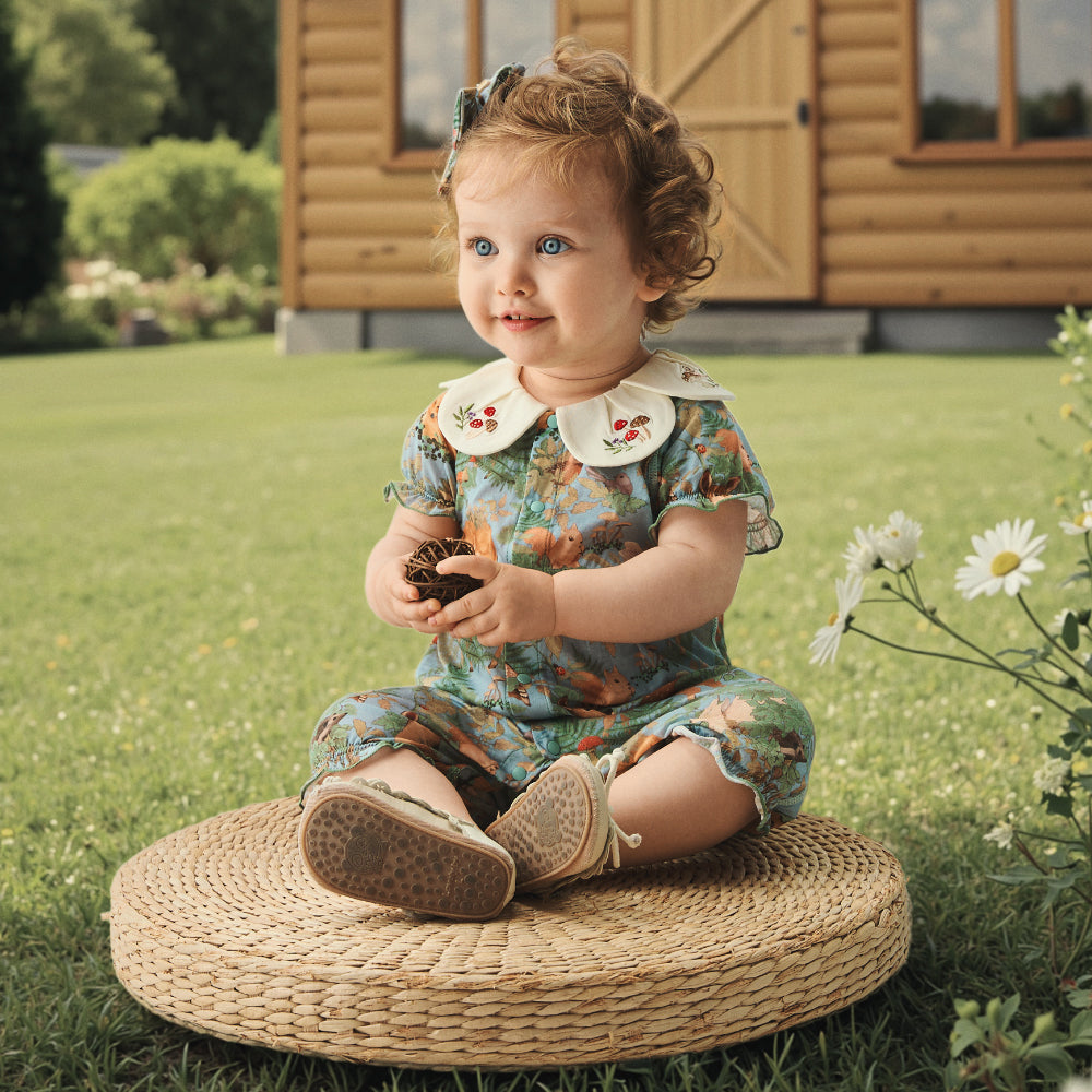 ๐ธ Whimsical Fairy Tale Baby Romper ๐ฐ๐