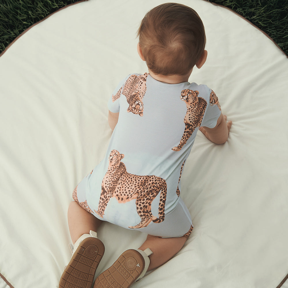 Romper in Leopard