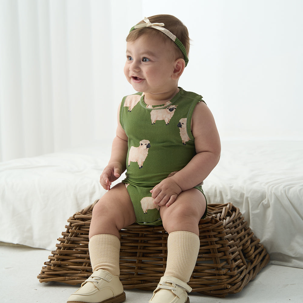 Bodysuit in Lenzing Modal Soft, classic essentials for every baby 3-18M