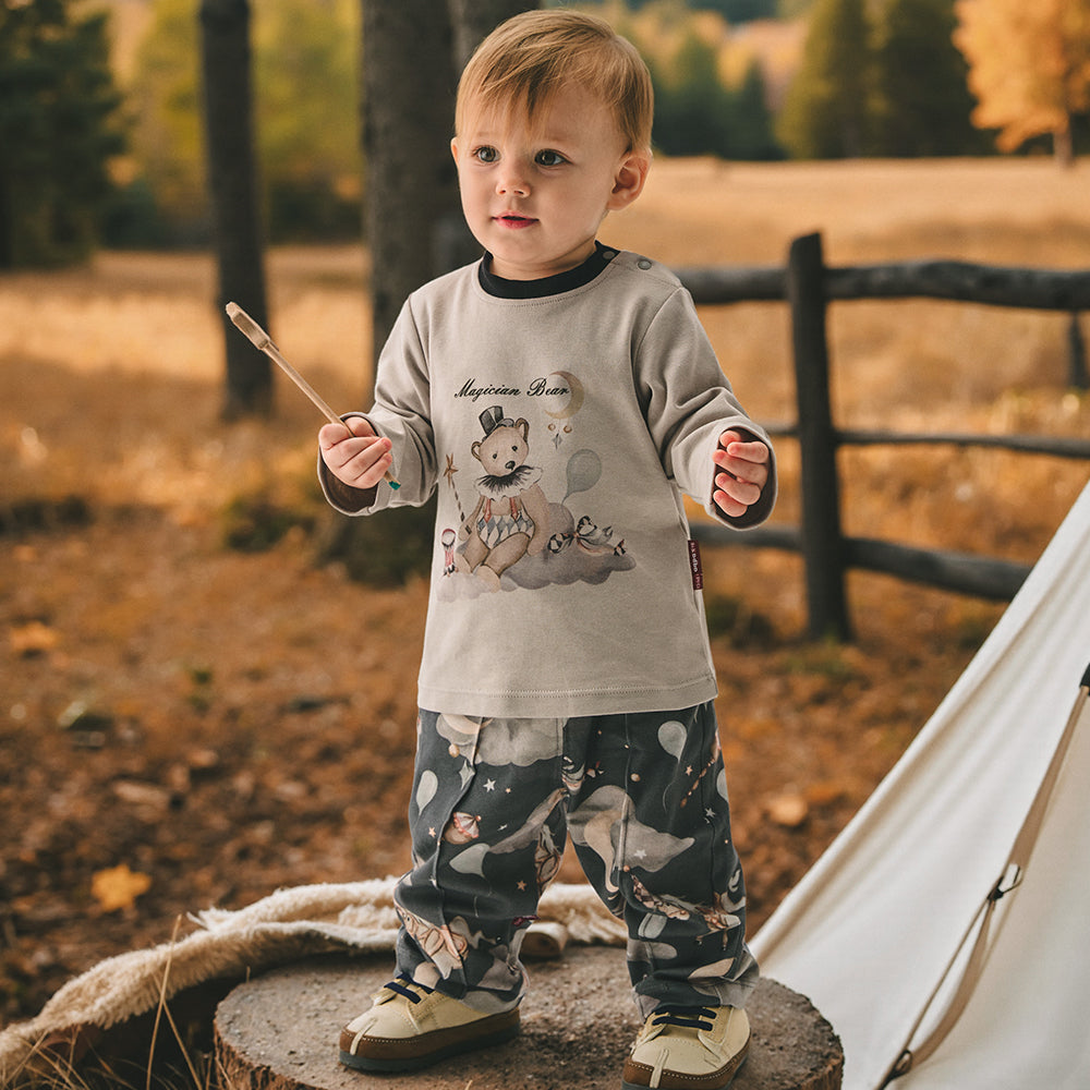 Magician Bear – Cotton Baby Lounge Set