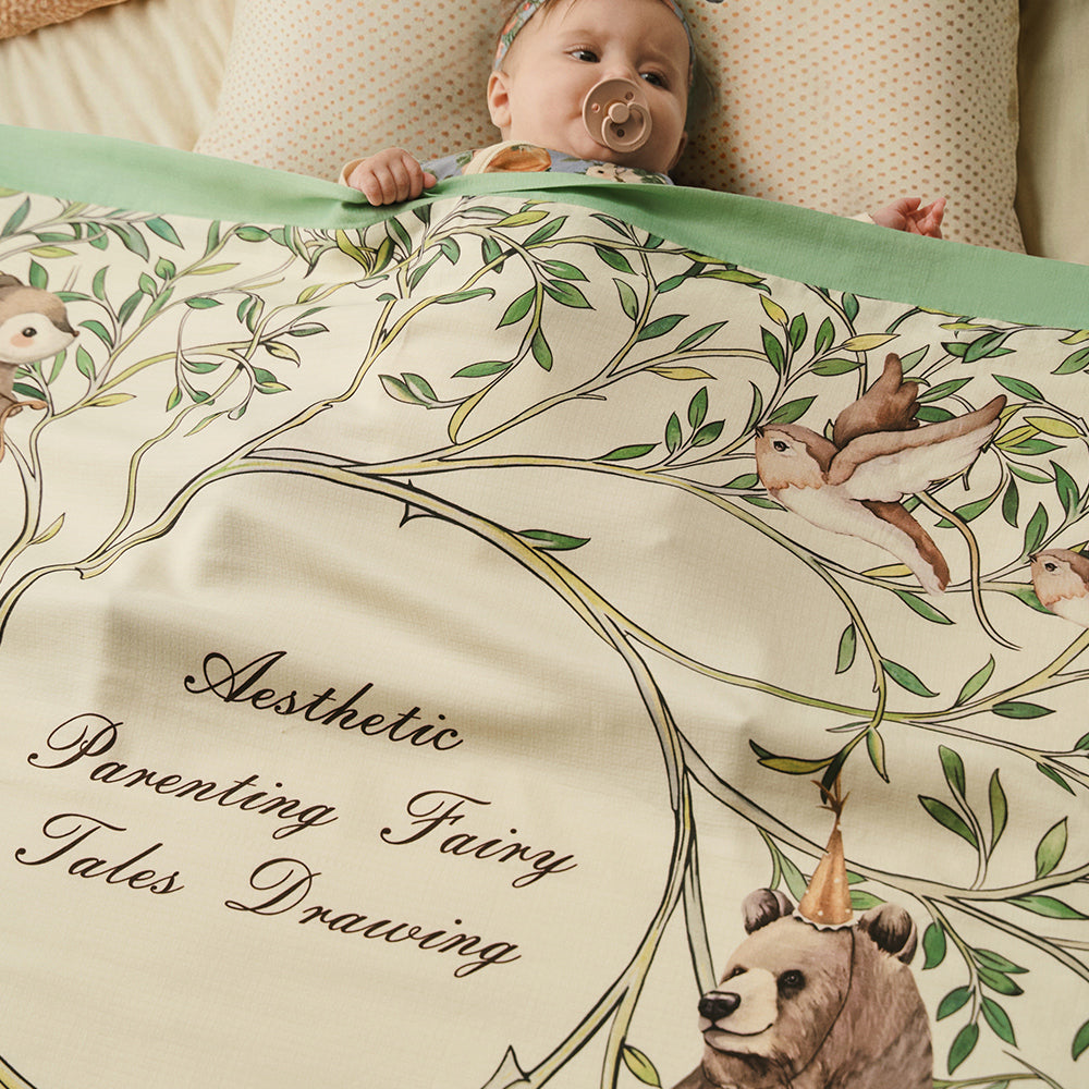 Swaddle Blanket in deer