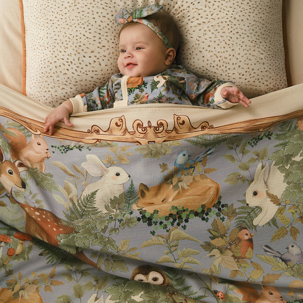 Swaddle Blanket in deer