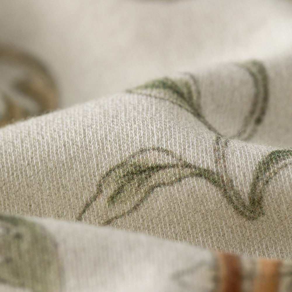 Lucky Deer Kimono Footed Onesie