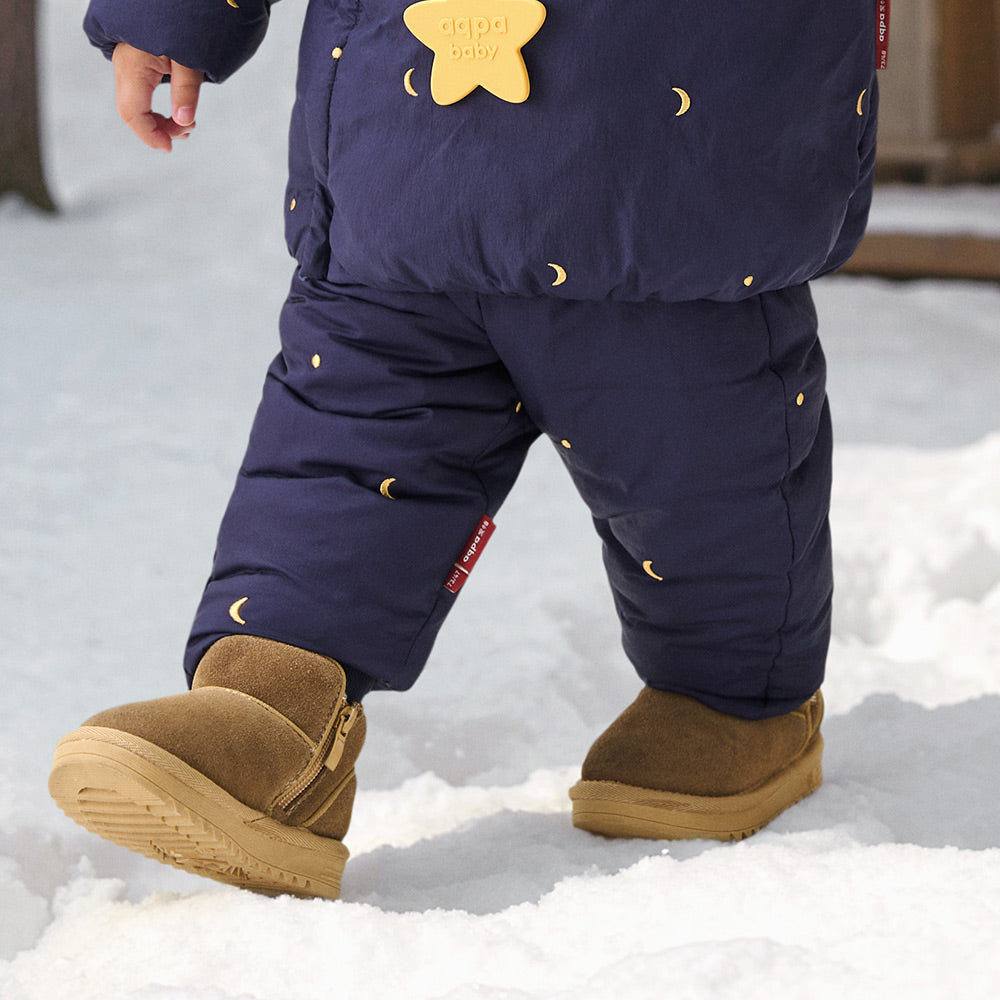 90% Down Baby Pants with Water-Repellent Triple-Protection Fabric | Warm Winter Bottoms (-5°C to 10°C)