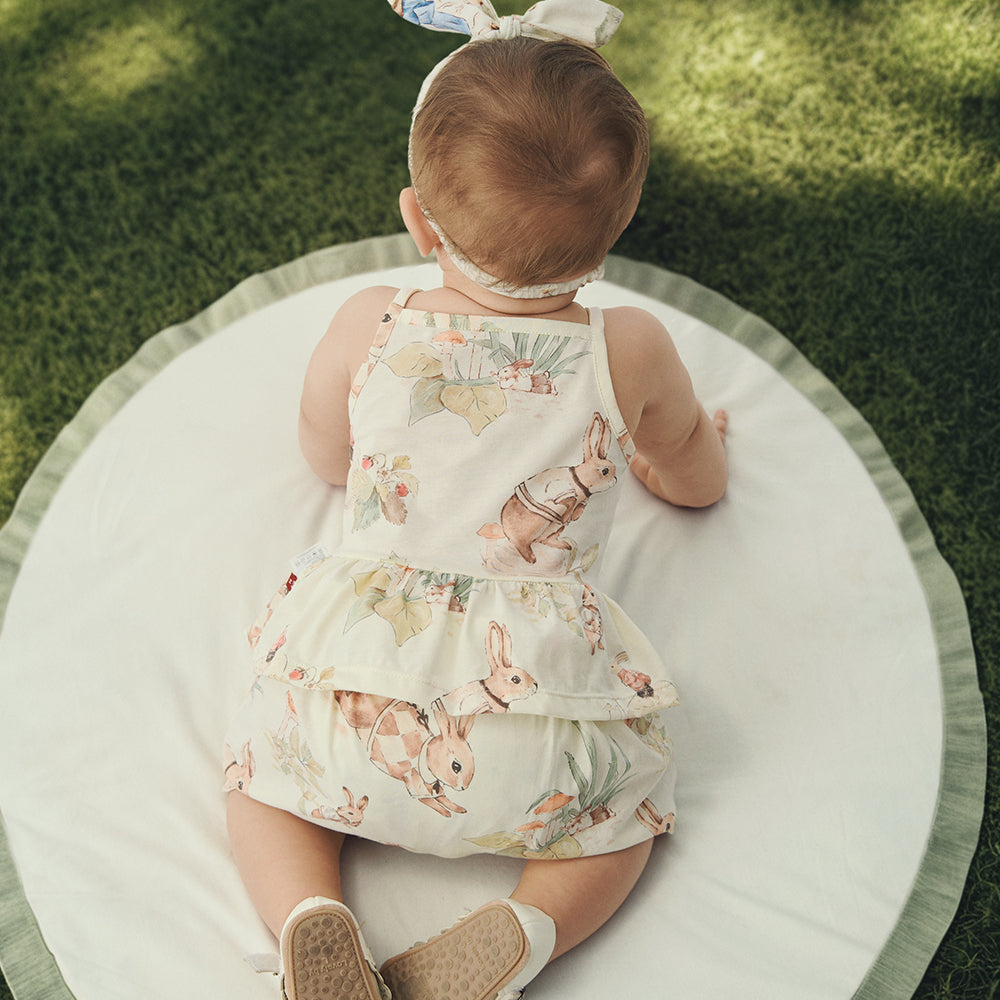 🌼 Sweet Meadow Cotton Set — 2-Piece Baby Outfit