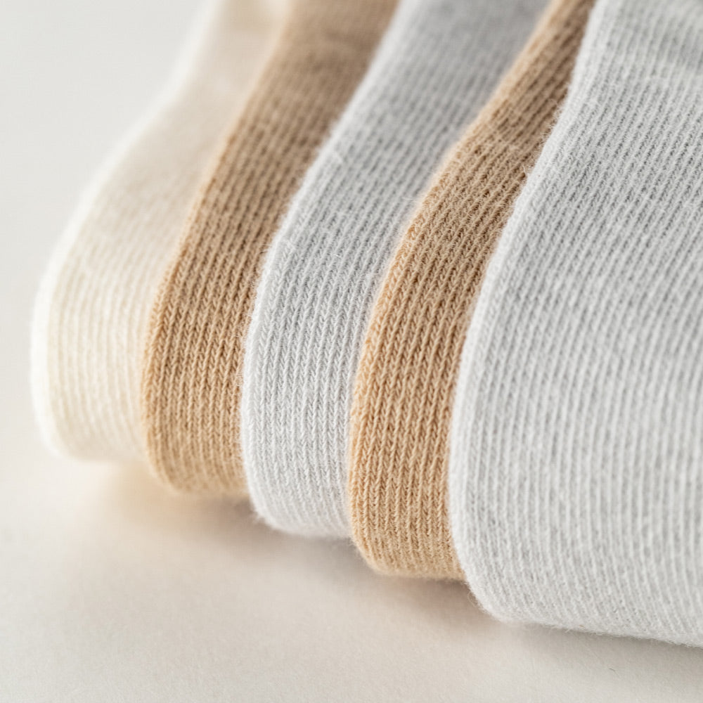 3-Pack Soft Cotton Blend Animal Knee Socks for Babies