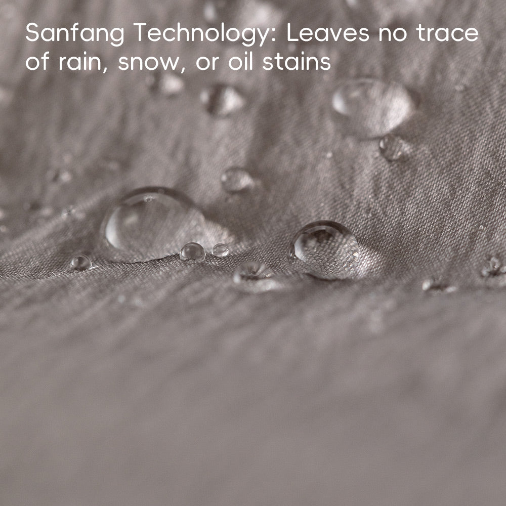 90% Down Baby Snowsuit with Cloud Embroidery | Lightweight Waterproof One-Piece (-5°C to 10°C)