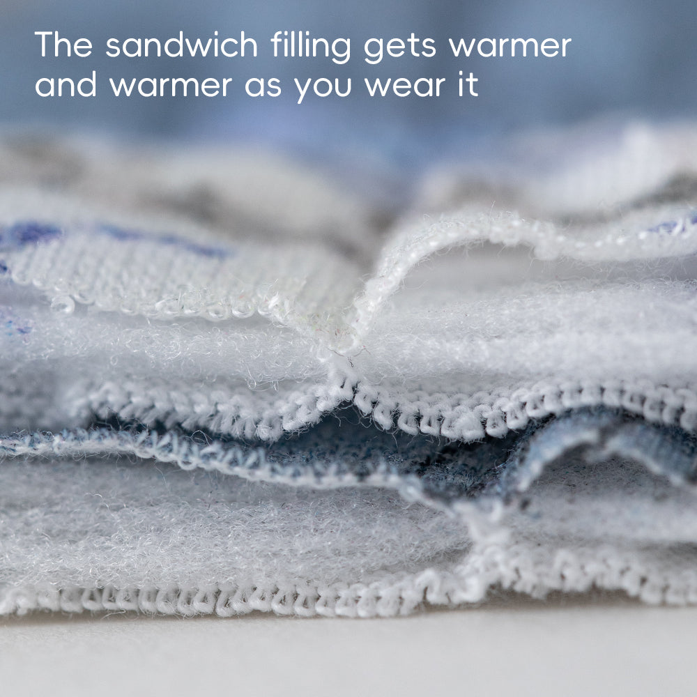 Sandwich-Layer Fabric | Anti-Pilling | Unbeatable Fluffiness | Baby Winter Jumpsuit