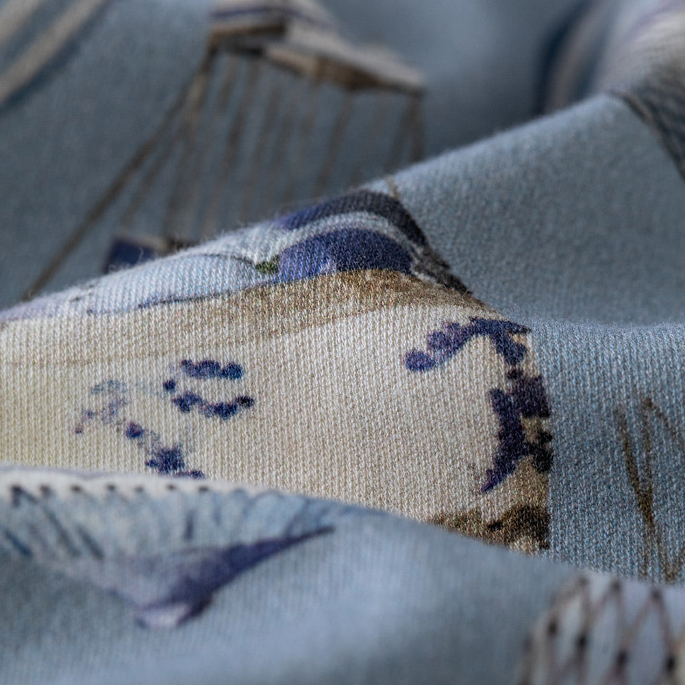 Hot Air Balloon Cotton Romper – Playful Collar Design, Gentle on Skin, 50s Soft Cotton | Safe, Breathable & Dreamy Comfort (23°C–28°C)