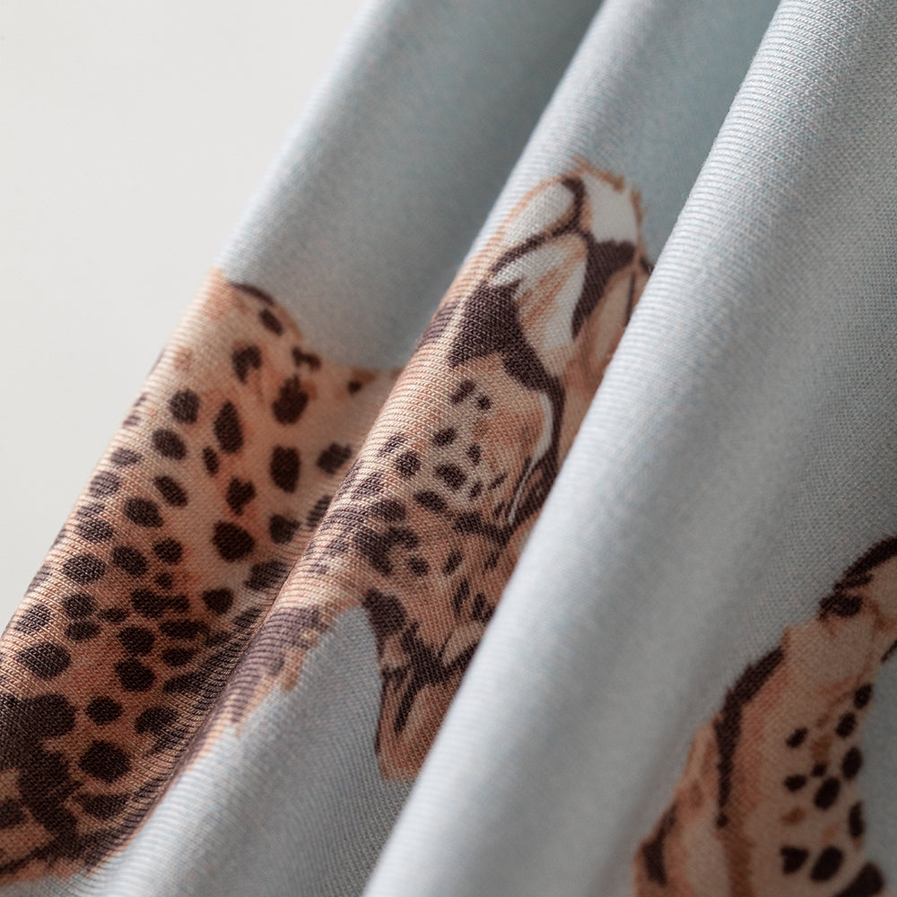 Toddler Basic Tee in leopard