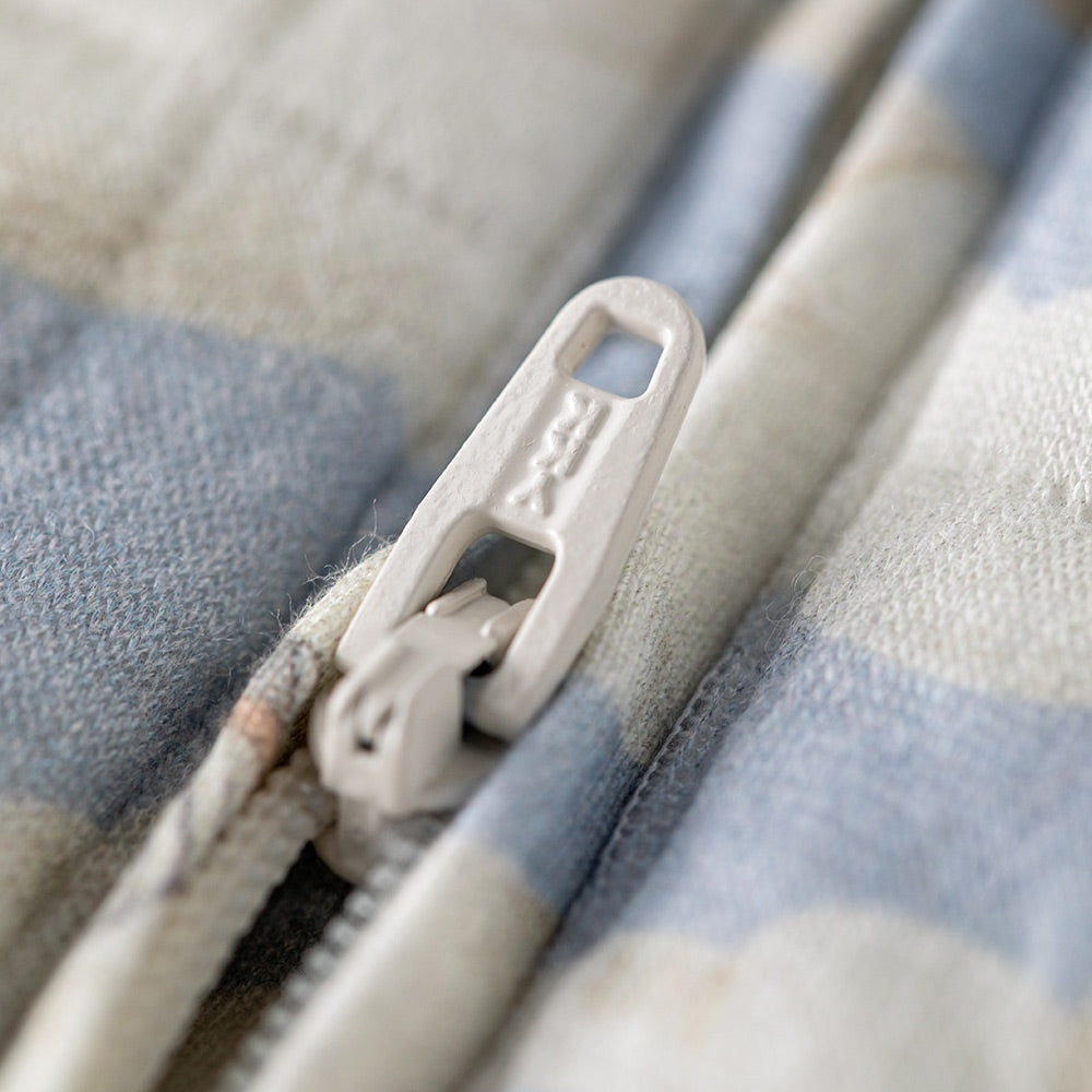 Hooded Baby Romper | Sandwich-Layer Warmth | Anti-Pilling | YKK Two-Way Zipper