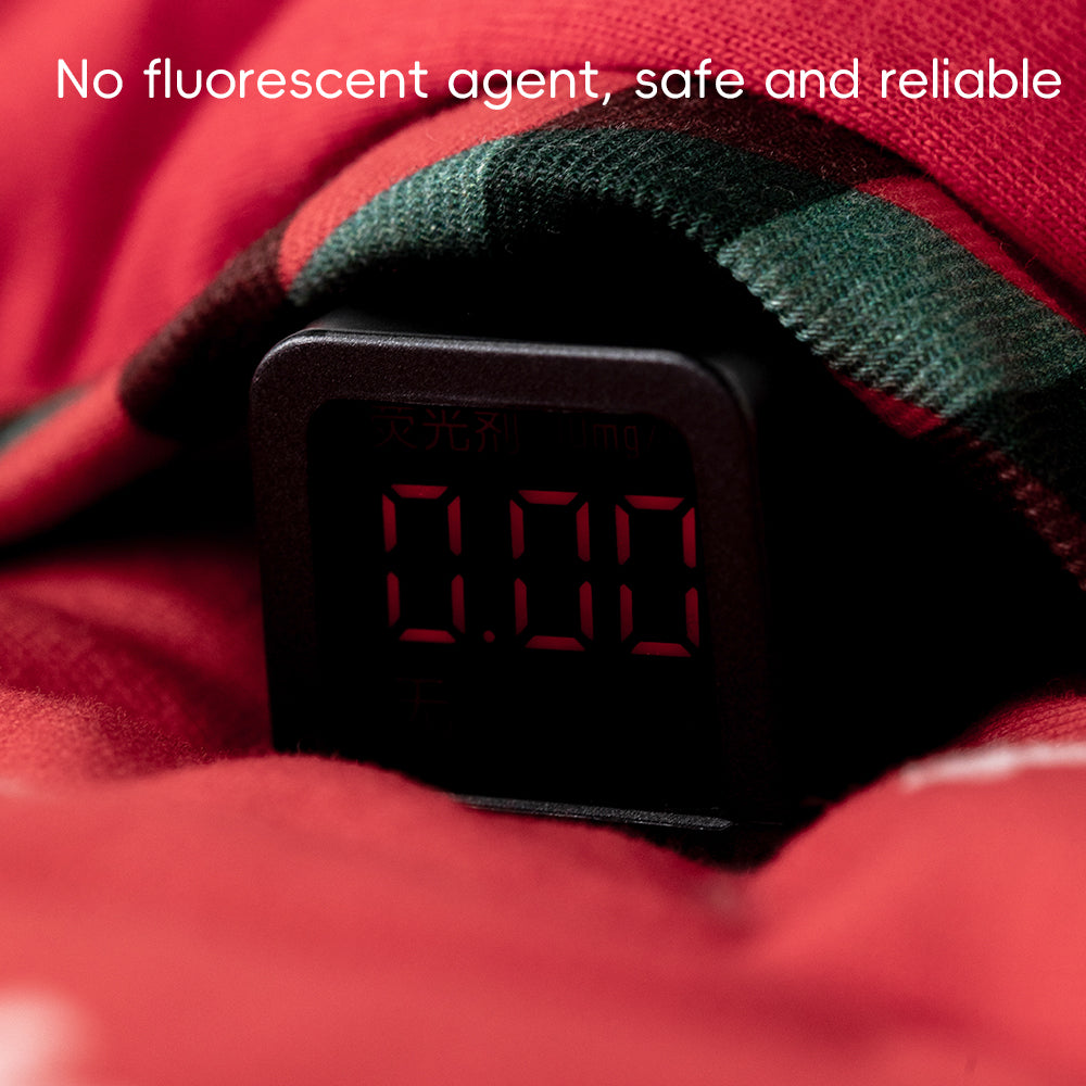 Festive Red Baby Romper | Soft Warm Cotton One-Piece with Christmas Embroidery (5°C–15°C)