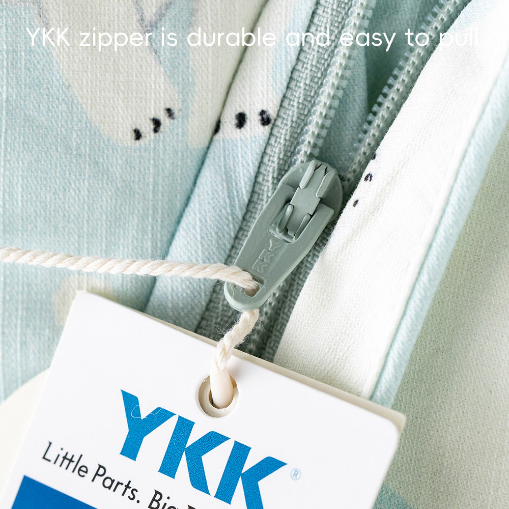 Lightweight Cotton Baby Snowsuit with Arctic Animal Print | Soft & Cozy Winter Romper (5°C~15°C)