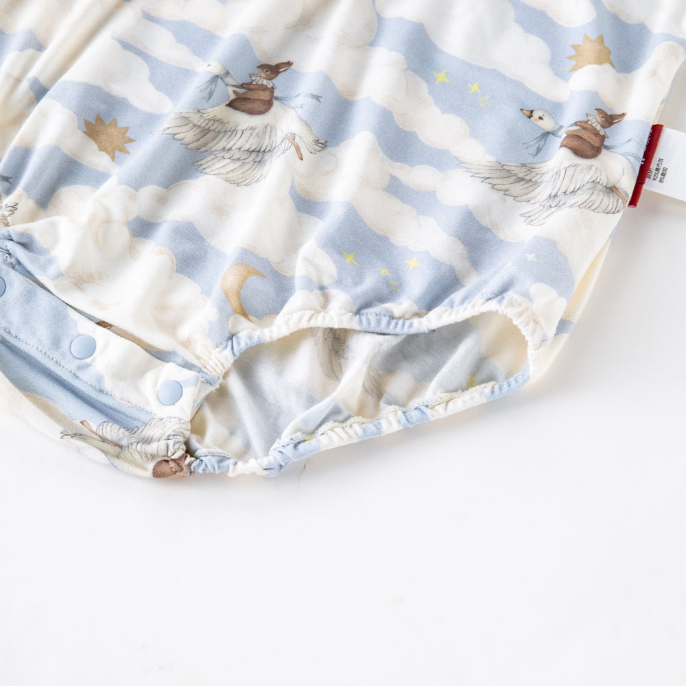 🌸 Soft Woodland Baby Romper | Lenzing™ Modal Comfort