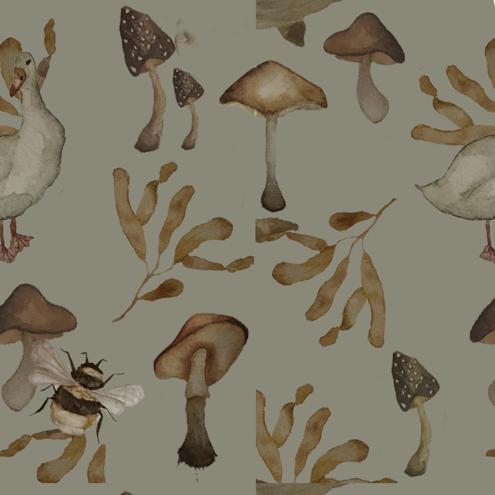 Lightweight Down Baby Vest with Woodland Print | Cozy Water-Repellent Gilet (0°C–10°C)