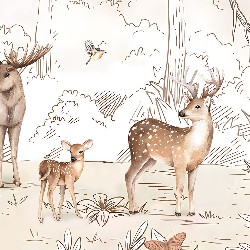 Gentle Fawn Baby Swaddle Set: Cozy Comfort Inspired by Nature