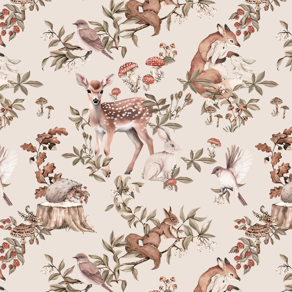 Soft Cotton Baby Romper with Vintage Floral Print | Lightweight Padded One-Piece (5°C–15°C)