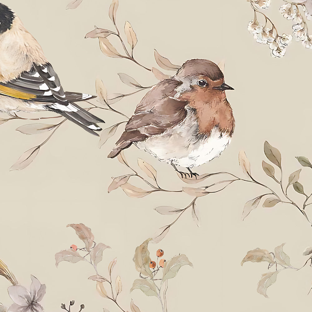 Baby Corduroy Bird Romper – 3-Layer “Sandwich” Thermal System | 160g Cotton Filling | Perfect for 5℃–15℃ Weather