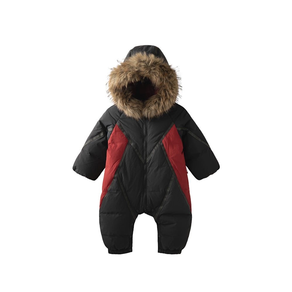 Arctic-Ready Baby Down Snowsuit | Ultra-Warm Winter One-Piece for Snow Play