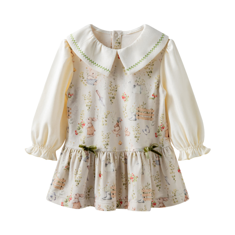 Whimsical Garden Baby Dress