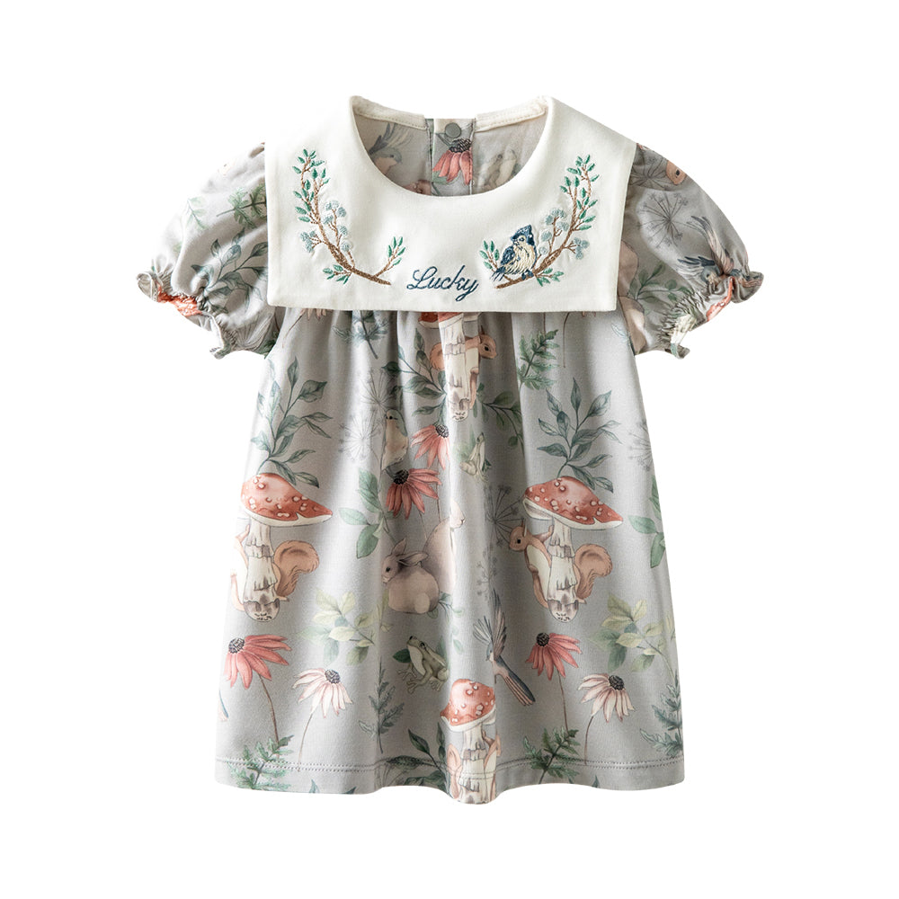 Lucky Garden Baby Dress