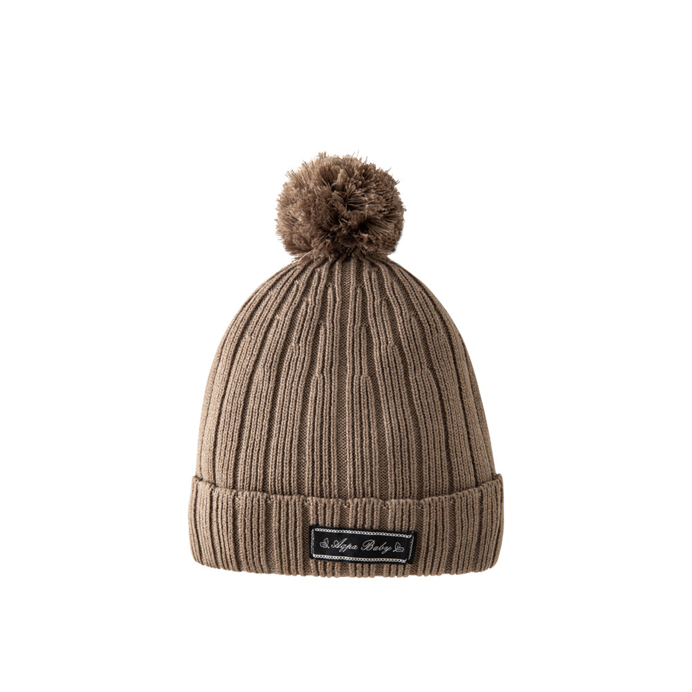 Cotton-Wool Knit Baby Beanie | Soft Lightweight Hat for Cozy Everyday Warmth