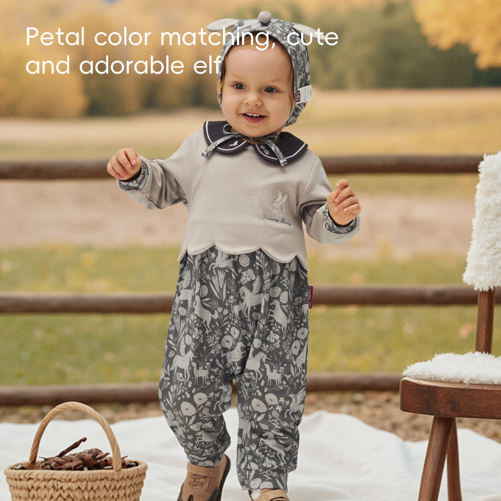 Soft Yarn | No Lint | Embroidered Unicorn |