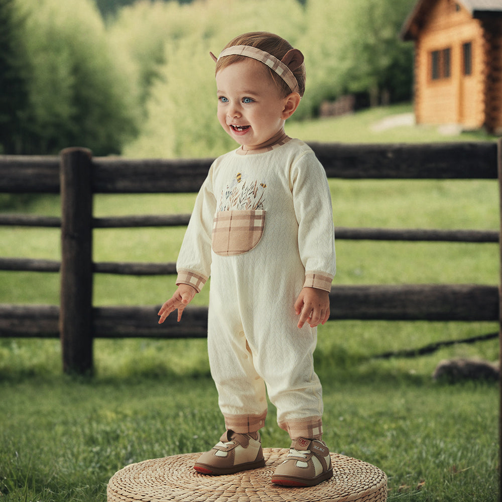 Whispering Meadow Baby Romper – Soft, Cozy & Nature-Inspired