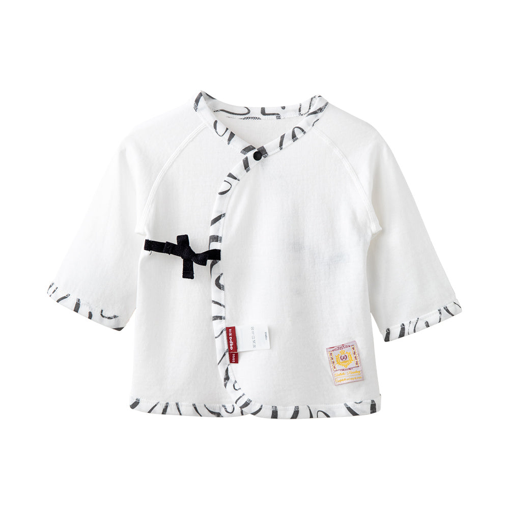Gentle Start – Island Cotton Newborn Kimono Top