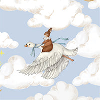 100% Long-Staple Cotton Baby Romper – Woodland Animal Print with YKK Zipper