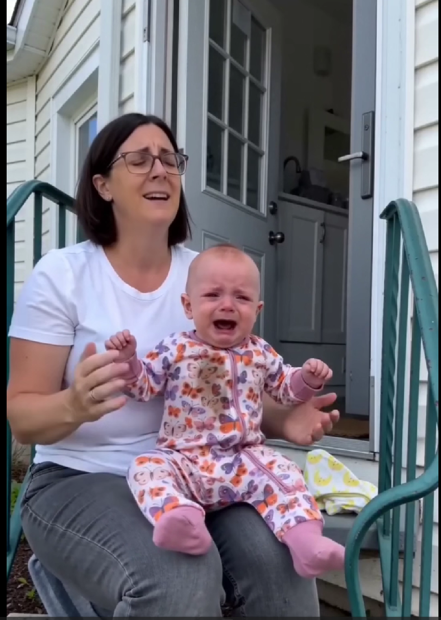 For babies who wiggle, kick, and cry during outfit changes