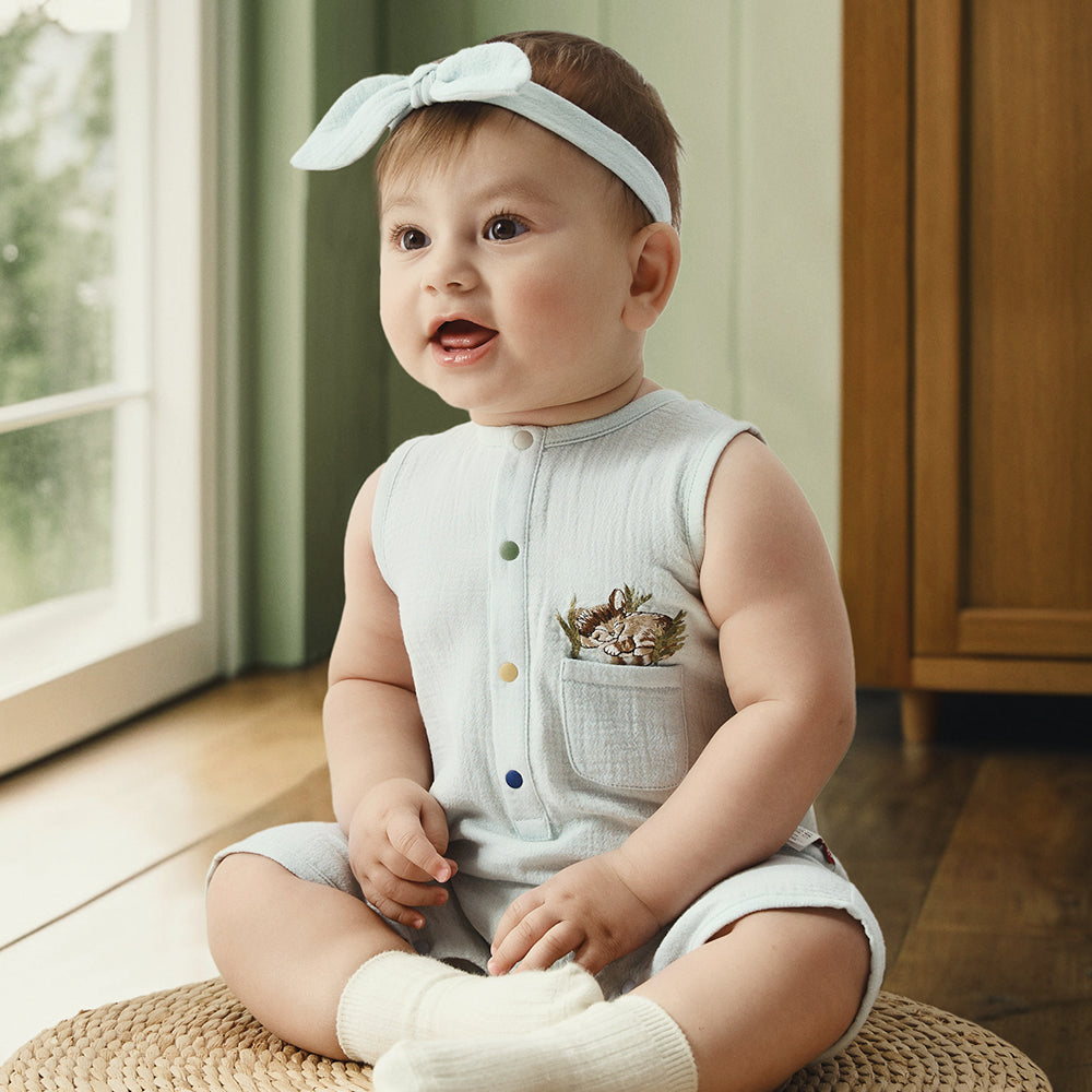 Woodland Dreams Sleeveless Romper Woodland Dreams