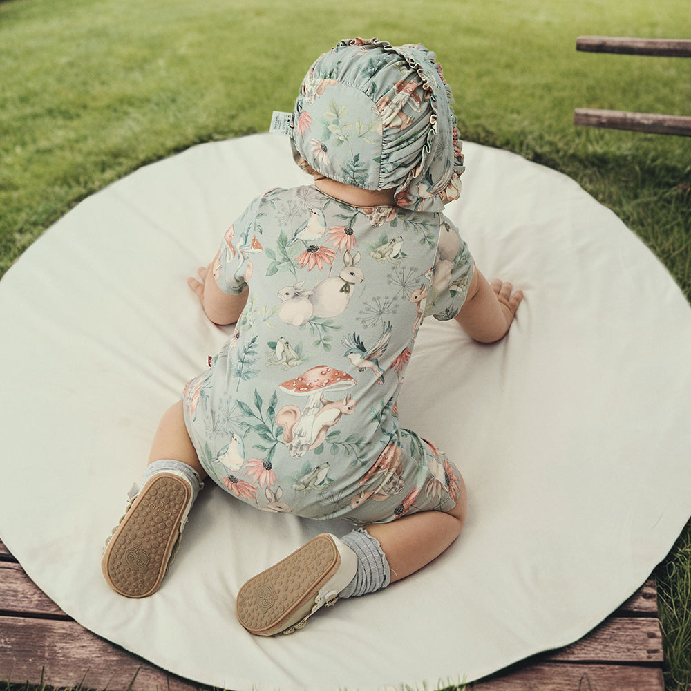 Romper in Mushroom