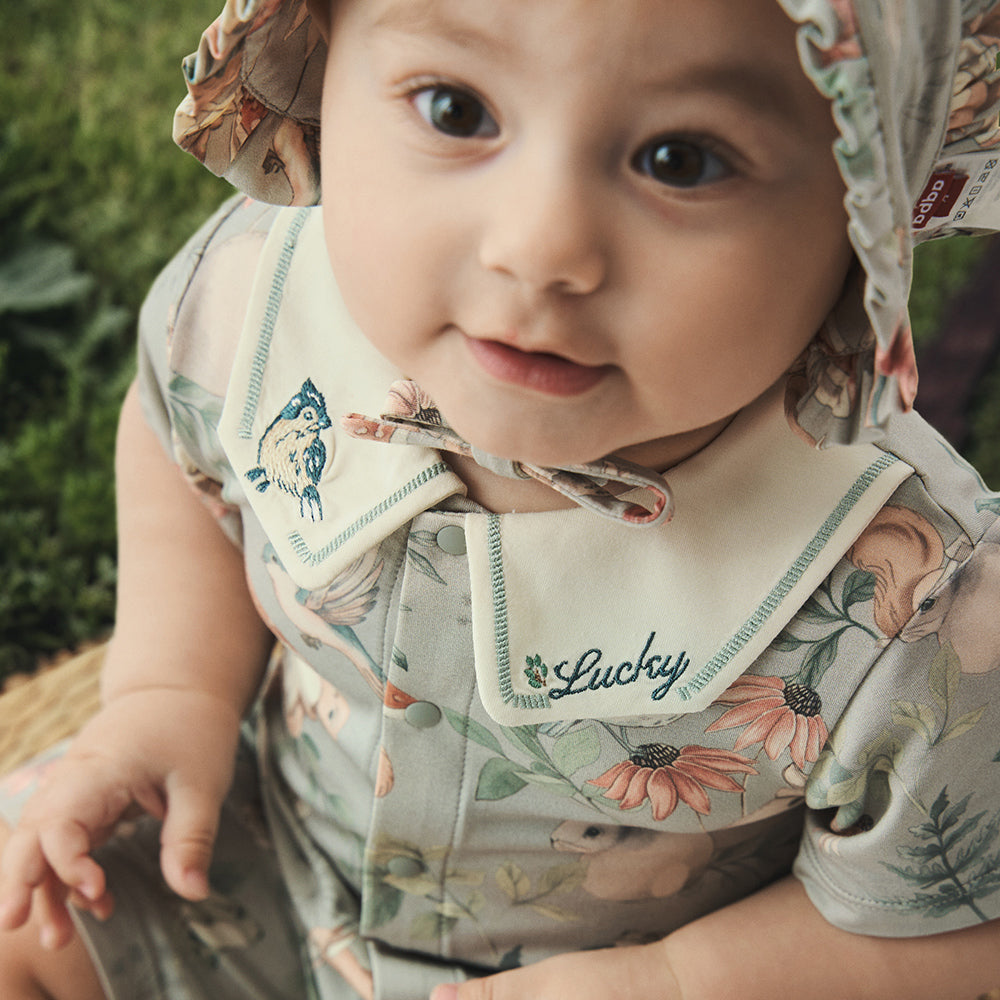Romper in Mushroom