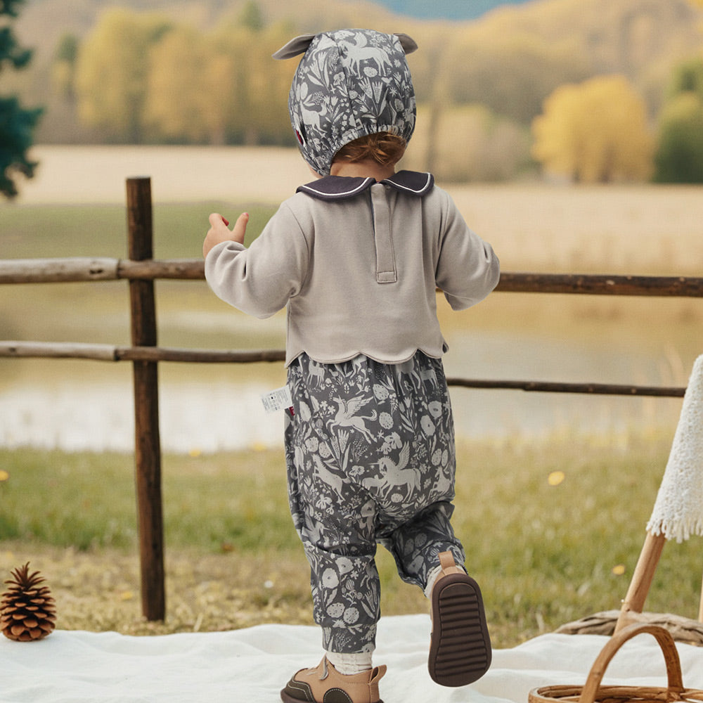 Soft Yarn | No Lint | Embroidered Unicorn |