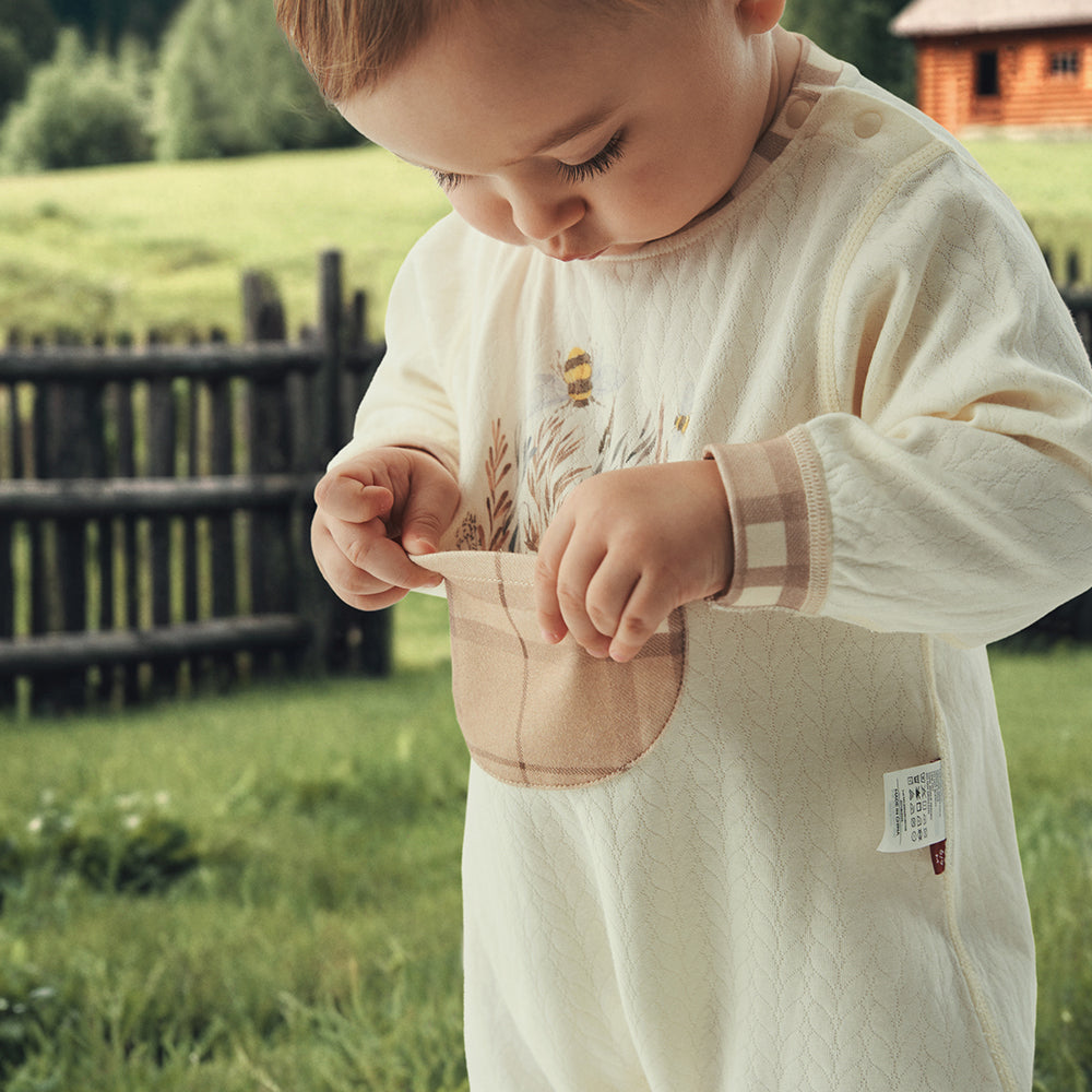 Whispering Meadow Baby Romper – Soft, Cozy & Nature-Inspired