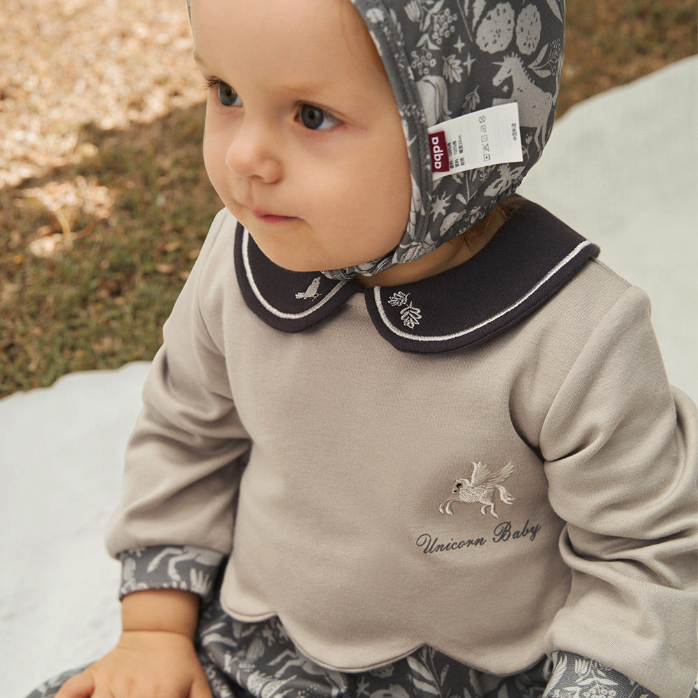 Soft Yarn | No Lint | Embroidered Unicorn |