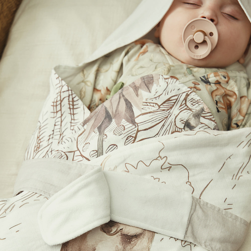 Gentle Fawn Baby Swaddle Set: Cozy Comfort Inspired by Nature