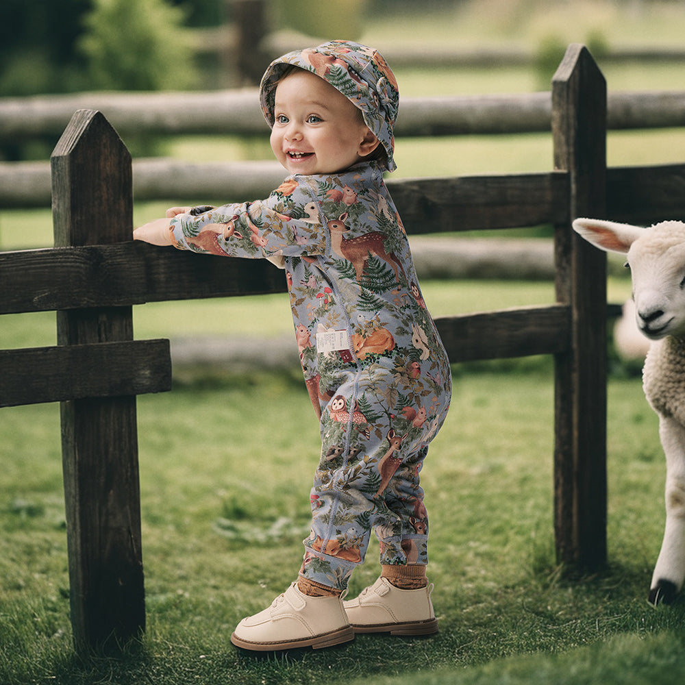 Pure childhood for baby - exquisite embroidery, comfort and care