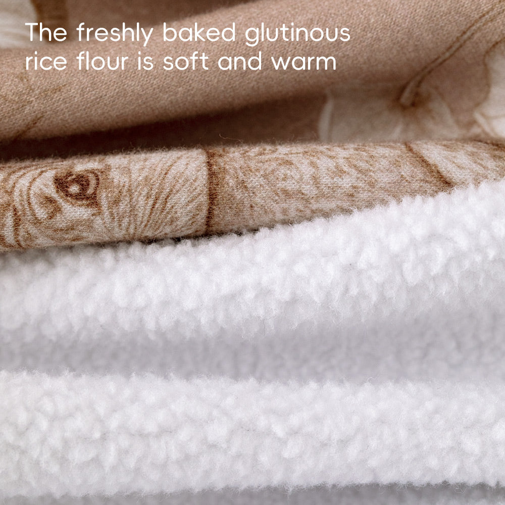 Fleece-Lined Fabric + Squirrel Embroidery + Baby Romper