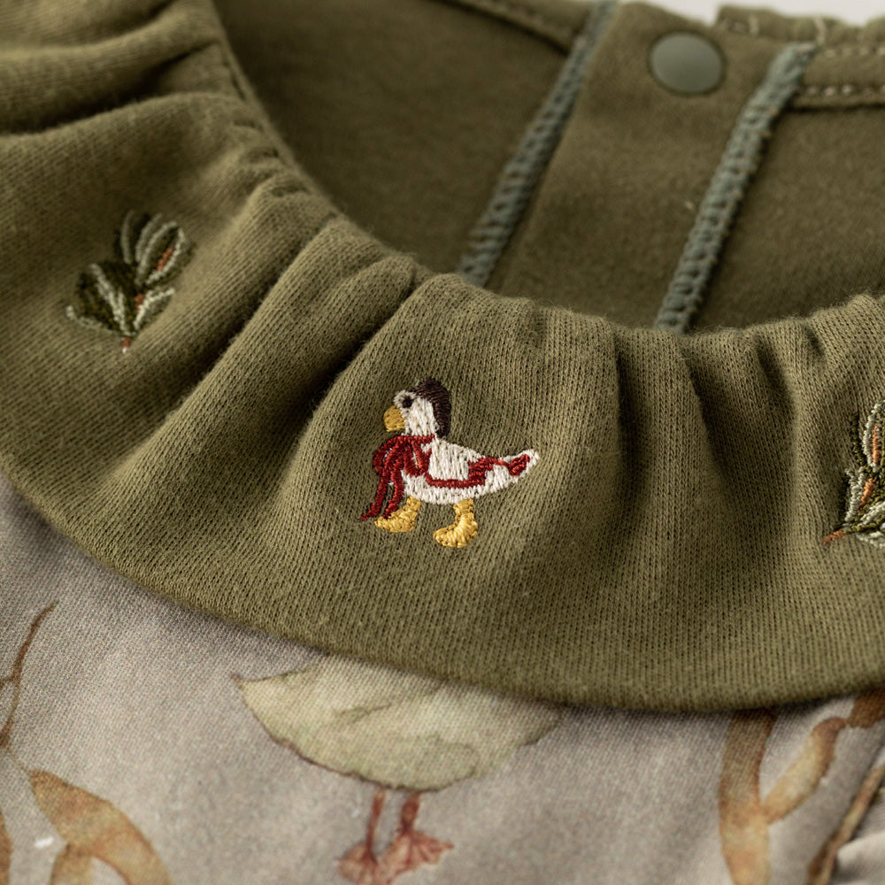 Woodland Mushroom – Cotton Baby Romper