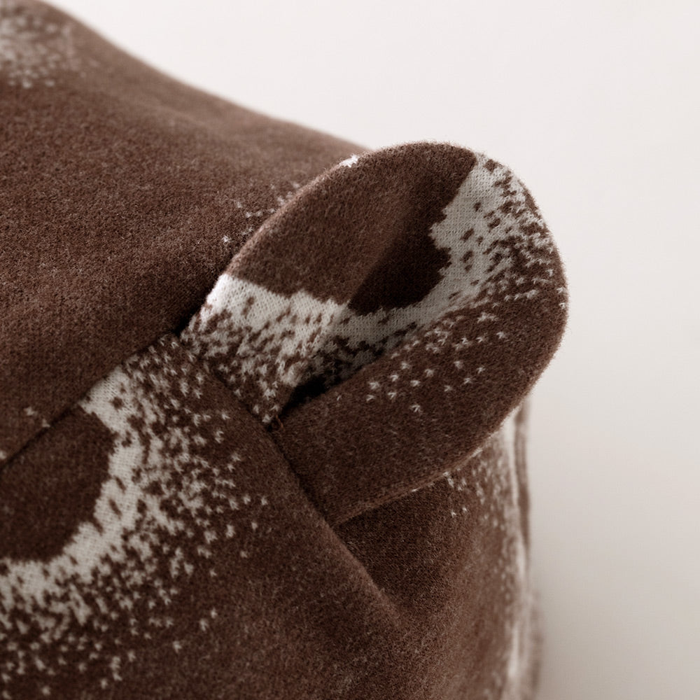 Waffle Knit Tie + Adjustable Fit + Baby Bear Hat