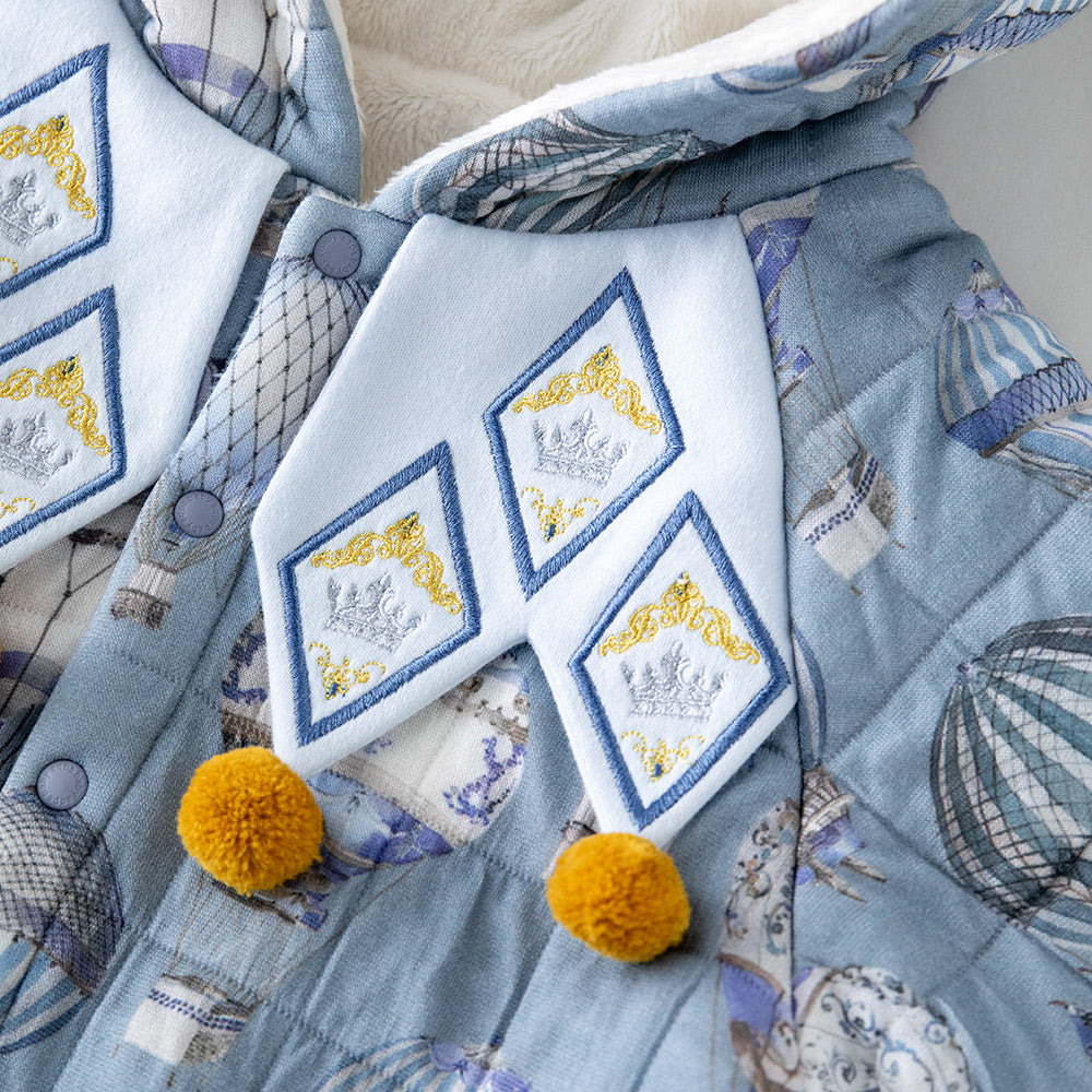 Colorfast Fabric + Balloon Print + Baby Romper